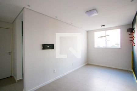 Sala de apartamento à venda com 2 quartos, 49m² em Vila Homero Thon, Santo André