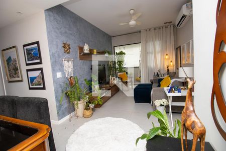 Sala de apartamento à venda com 2 quartos, 80m² em Barra da Tijuca, Rio de Janeiro