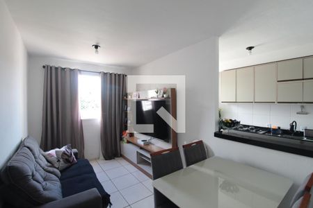 Sala de apartamento para alugar com 2 quartos, 47m² em Mantiqueira, Belo Horizonte