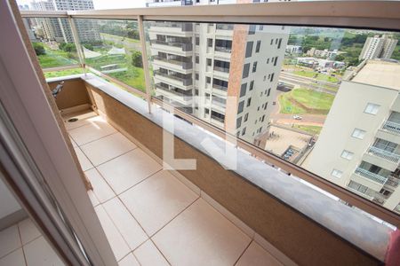 Sacada da Sala/Quarto de apartamento para alugar com 1 quarto, 33m² em Nova Aliança, Ribeirão Preto