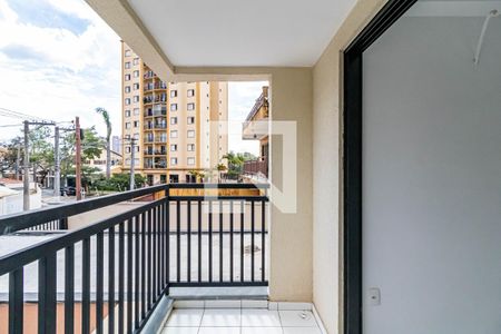 Varanda Sala de apartamento para alugar com 2 quartos, 44m² em Jardim Ester, São Paulo