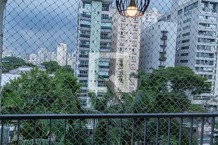 Vista da Sala de apartamento para alugar com 3 quartos, 75m² em Jardim Paulista, São Paulo