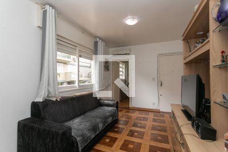 Sala de apartamento para alugar com 1 quarto, 47m² em São João, Porto Alegre