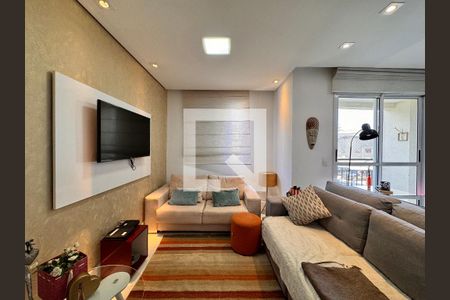 Sala de apartamento para alugar com 2 quartos, 68m² em Vila Curuçá, Santo André