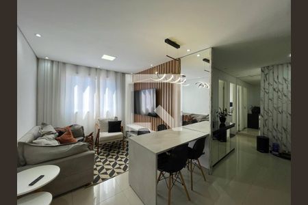 Sala e Cozinha  de apartamento para alugar com 2 quartos, 49m² em Jardim Helena, São Paulo