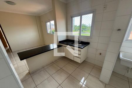 Cozinha - Lavanderia de apartamento para alugar com 1 quarto, 37m² em Jardim California, Ribeirão Preto