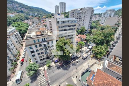 Vista da sala de apartamento à venda com 3 quartos, 121m² em Cosme Velho, Rio de Janeiro