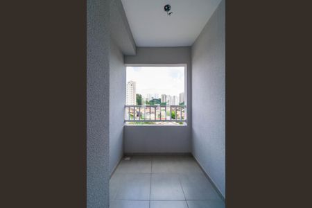 Varanda da Sala de apartamento para alugar com 2 quartos, 28m² em Vila Andrade, São Paulo