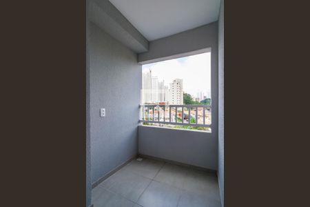 Varanda da Sala de apartamento para alugar com 2 quartos, 28m² em Vila Andrade, São Paulo