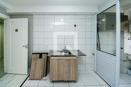 Sala e Cozinha de apartamento para alugar com 1 quarto, 39m² em Vila Graciosa, São Paulo