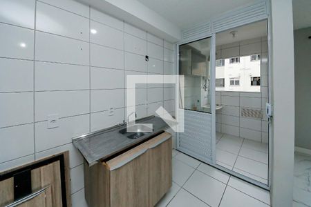 Sala e Cozinha de apartamento para alugar com 1 quarto, 39m² em Vila Graciosa, São Paulo