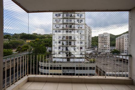 Varanda da Sala de apartamento para alugar com 3 quartos, 110m² em Maracanã, Rio de Janeiro