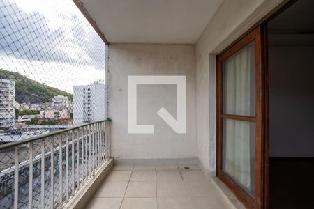 Varanda da Sala de apartamento para alugar com 3 quartos, 110m² em Maracanã, Rio de Janeiro