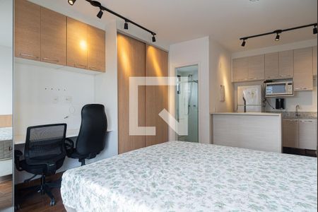 Sala/Quarto de kitnet/studio para alugar com 1 quarto, 29m² em Bela Vista, São Paulo