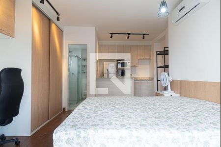 Sala/Quarto de kitnet/studio para alugar com 1 quarto, 29m² em Bela Vista, São Paulo