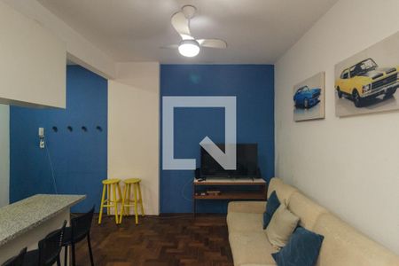 Sala de apartamento para alugar com 2 quartos, 50m² em Santa Ifigênia, São Paulo