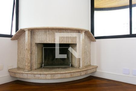 Sala 1 - Lareira de apartamento à venda com 4 quartos, 286m² em Vila Gomes Cardim, São Paulo