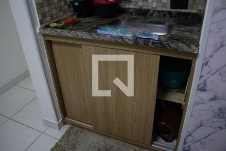 Sala/Cozinha de apartamento para alugar com 1 quarto, 30m² em Santa Ifigênia, São Paulo