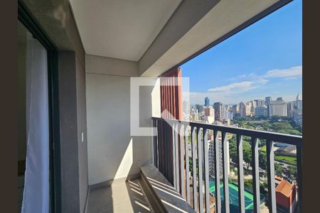 Varanda de kitnet/studio à venda com 1 quarto, 24m² em Liberdade, São Paulo