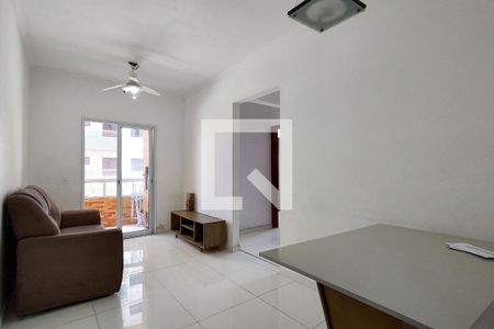 Sala de apartamento para alugar com 2 quartos, 80m² em Cidade Ocian, Praia Grande