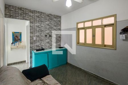 Sala de apartamento para alugar com 1 quarto, 55m² em Vila Tupi, Praia Grande