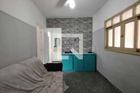 Sala de apartamento para alugar com 1 quarto, 55m² em Vila Tupi, Praia Grande