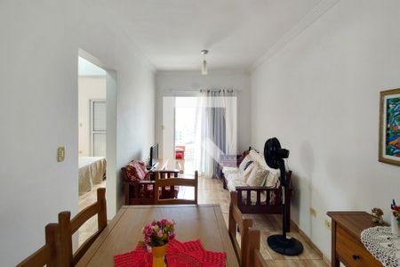 Sala de apartamento para alugar com 2 quartos, 70m² em Vila Assuncao, Praia Grande