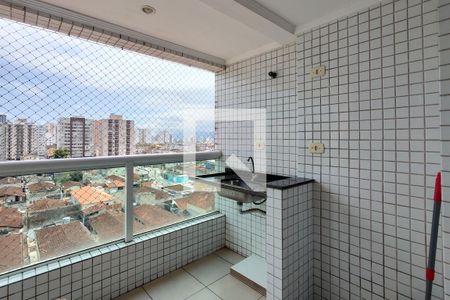 Sacada de apartamento para alugar com 2 quartos, 70m² em Vila Assuncao, Praia Grande