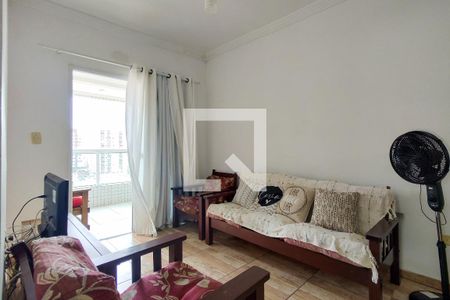 Sala de apartamento para alugar com 2 quartos, 70m² em Vila Assuncao, Praia Grande