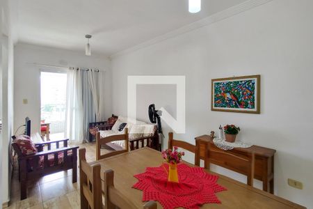 Sala de apartamento para alugar com 2 quartos, 70m² em Vila Assuncao, Praia Grande