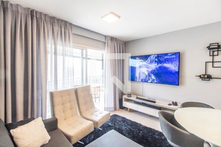 Sala de TV de apartamento para alugar com 3 quartos, 100m² em Alphaville Empresarial, Barueri