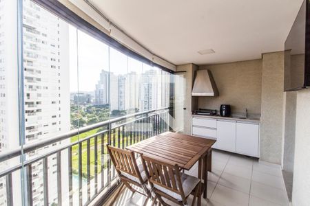 Varanda gourmet de apartamento para alugar com 3 quartos, 100m² em Alphaville Empresarial, Barueri