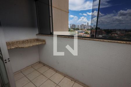 Varanda de apartamento para alugar com 3 quartos, 70m² em Setor Pedro Ludovico, Goiânia