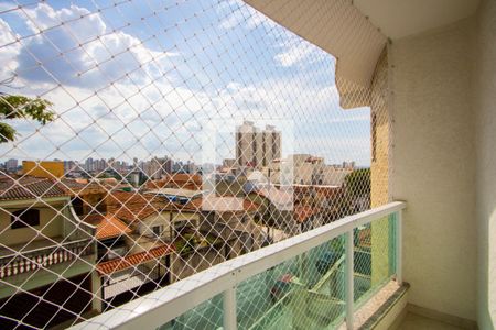 Varanda do quarto 1 de apartamento para alugar com 3 quartos, 150m² em Vila Humaita, Santo André