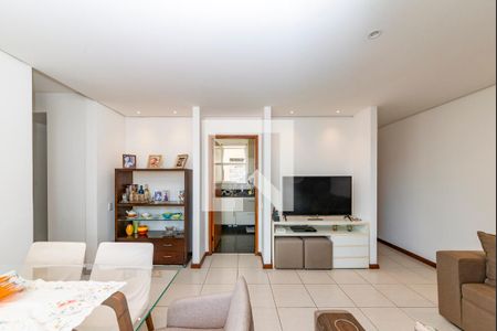 Sala de apartamento à venda com 3 quartos, 80m² em Barroca, Belo Horizonte