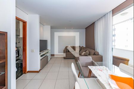 Sala de apartamento à venda com 3 quartos, 80m² em Barroca, Belo Horizonte