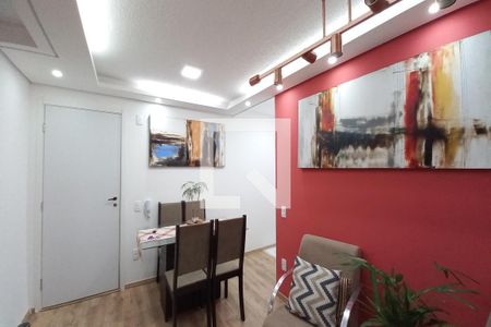 Sala de apartamento para alugar com 2 quartos, 46m² em Vila Palacios, Campinas