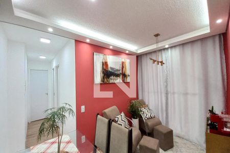 Sala de apartamento para alugar com 2 quartos, 46m² em Vila Palacios, Campinas