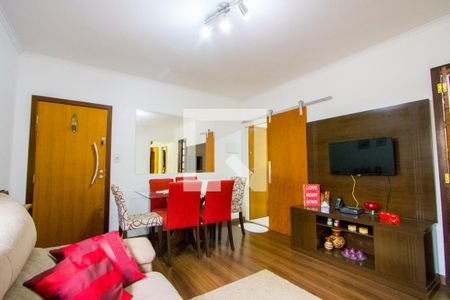 Sala de apartamento para alugar com 2 quartos, 58m² em Jardim Bela Vista, Santo André