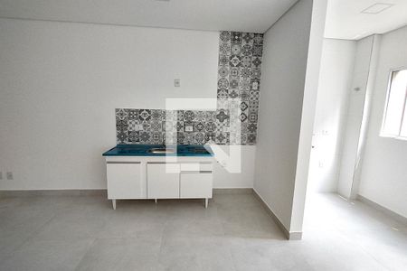 Cozinha de kitnet/studio para alugar com 1 quarto, 40m² em Osvaldo Cruz, São Caetano do Sul