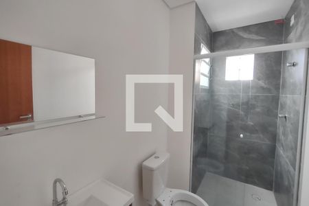 Banheiro de kitnet/studio para alugar com 1 quarto, 40m² em Osvaldo Cruz, São Caetano do Sul