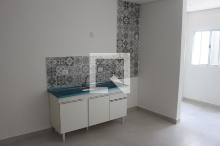 Cozinha de kitnet/studio para alugar com 1 quarto, 40m² em Osvaldo Cruz, São Caetano do Sul