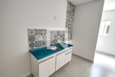 Cozinha de kitnet/studio para alugar com 1 quarto, 40m² em Osvaldo Cruz, São Caetano do Sul