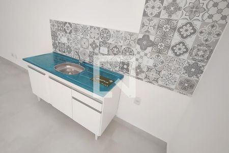 Cozinha de kitnet/studio para alugar com 1 quarto, 40m² em Osvaldo Cruz, São Caetano do Sul