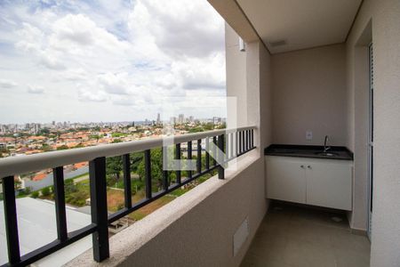 Varanda Gourmet de apartamento para alugar com 3 quartos, 68m² em Jardim São Carlos, Sorocaba