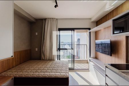 Sala/Quarto de apartamento para alugar com 1 quarto, 25m² em Liberdade, São Paulo