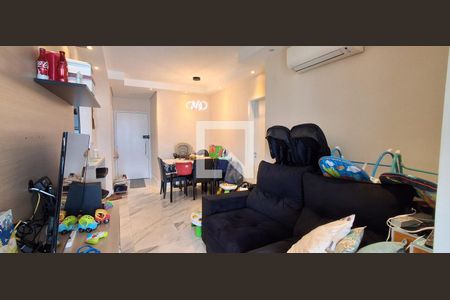 Sala de apartamento para alugar com 2 quartos, 75m² em Barcelona, São Caetano do Sul