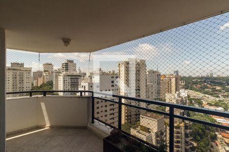 Varanda da Sala de apartamento à venda com 4 quartos, 430m² em Santa Cecilia, São Paulo