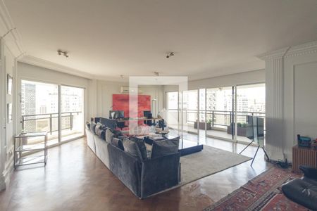 Sala de apartamento à venda com 4 quartos, 430m² em Santa Cecilia, São Paulo