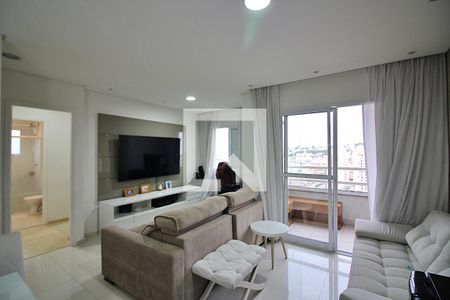 Sala  de apartamento para alugar com 2 quartos, 70m² em Baeta Neves, São Bernardo do Campo